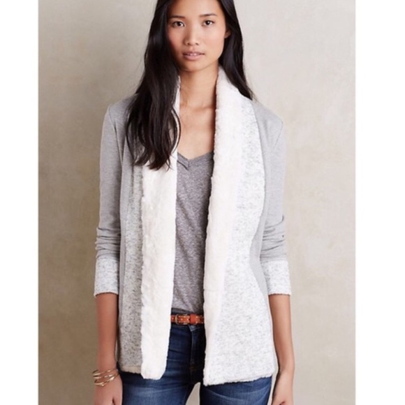 Anthro🔥SALE🔥 Saturday Sunday gray Ambrose cardigan - Picture 1 of 10